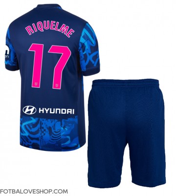 Atletico Madrid Rodrigo Riquelme #17 Dětské Alternativní Dres 2024-25 Krátký Rukáv (+ trenýrky)